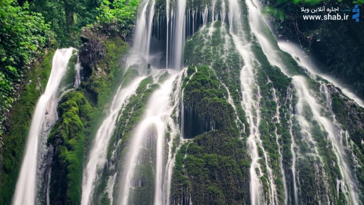 آبشارکبودوال جاذبه گردشگری استان گیلان