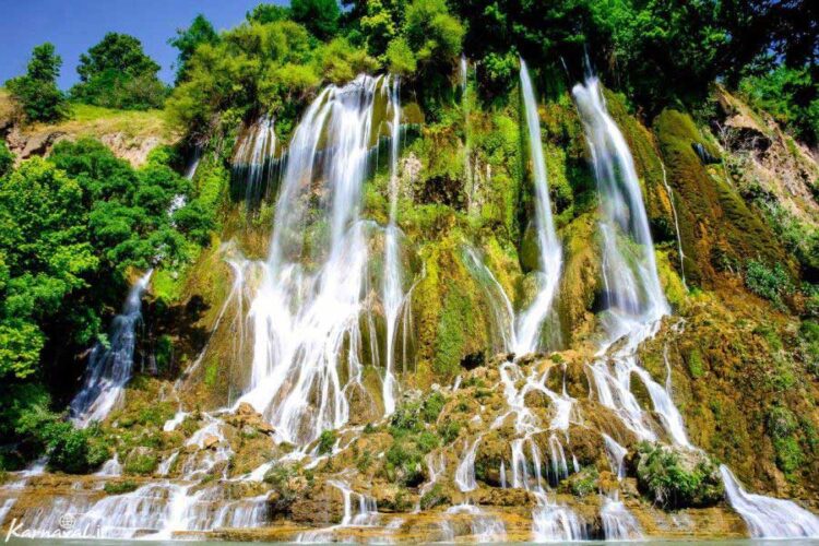 آبشار بیشه جادبه طبیعی استان لرستان