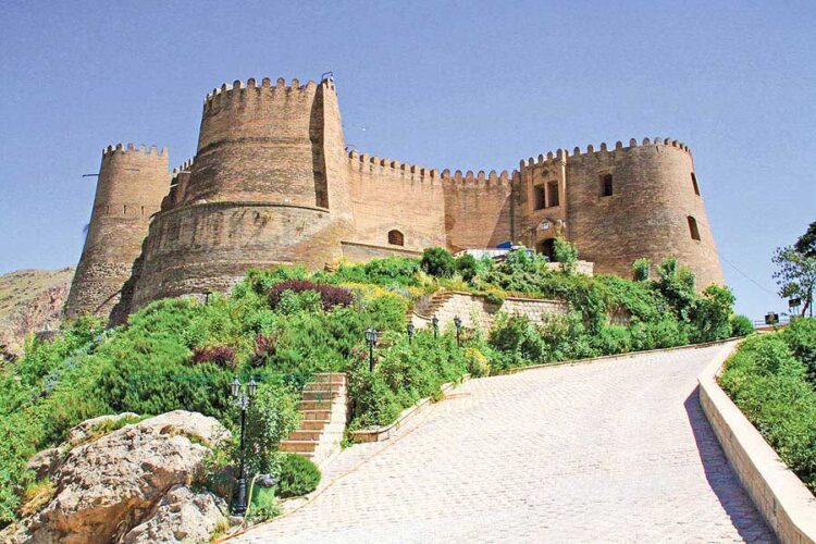 قلعه فلک الافلاک جاذبه گردشگری خرم آباد