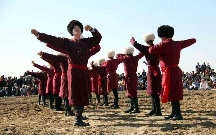 رقص مردم ترکمن صحرا